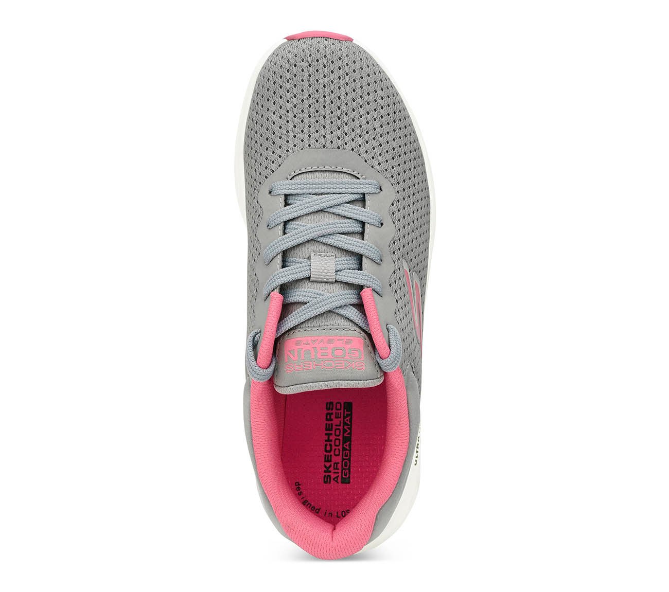 GO RUN ELEVATE, GREY / CORAL