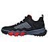 SKECHERS ELITE SPORT FIELD, BLACK/GREY/RED Footwear Left View