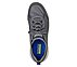 GO RUN ELEVATE - ACCELERATE, CHARCOAL/BLUE Footwear Top View
