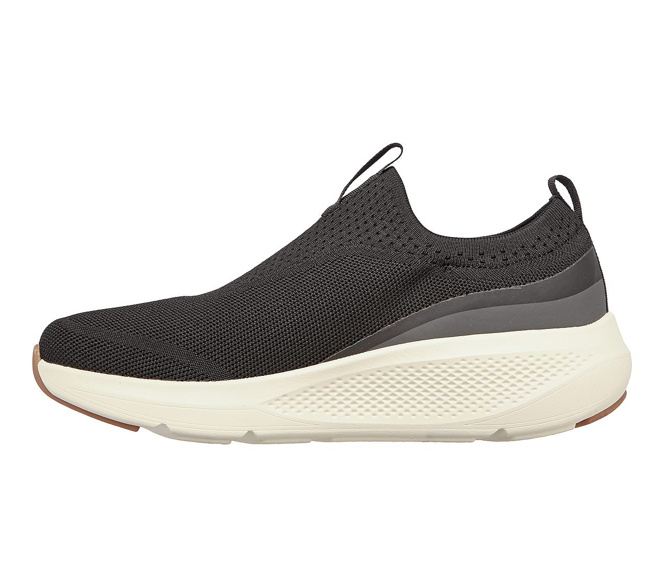 GO RUN ELEVATE - UPRAISE, BLACK/WHITE Footwear Left View