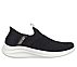 Skechers Slip-ins: Ultra Flex 3.0 - Glitter Me, BLACK/GOLD Footwear Lateral View
