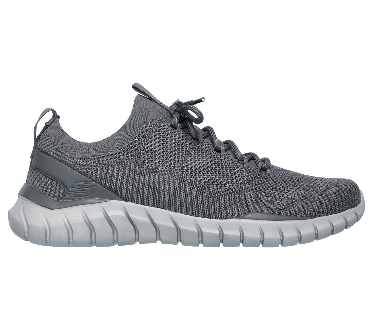 OVERHAUL, GREY/CHARCOAL Footwear Right View