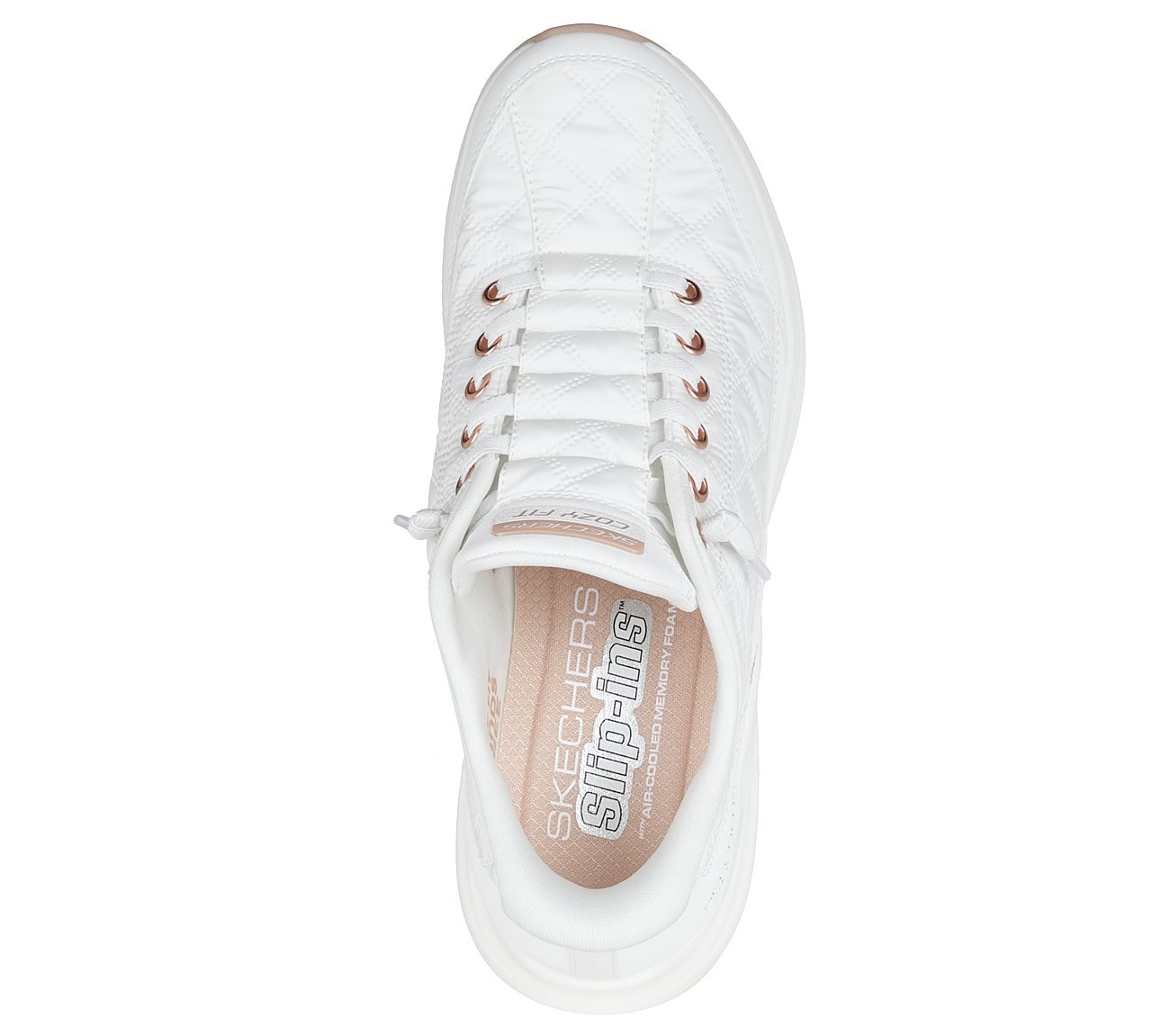 CONTOUR FOAM-GOLDEN HOUR, WHITE ROSE GOLD Footwear Top View