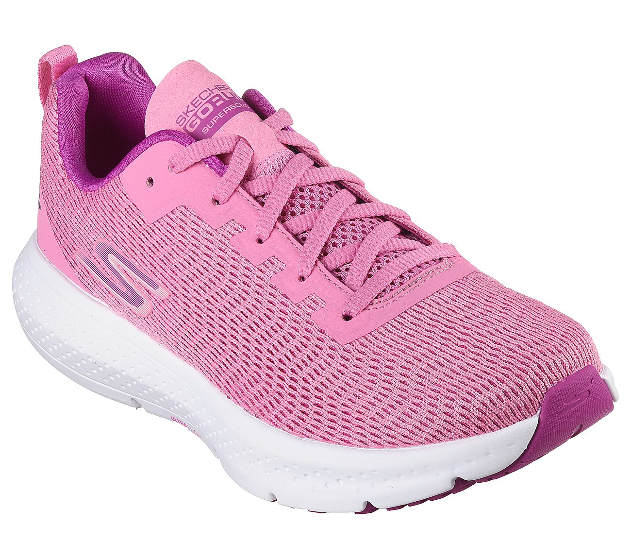 GO RUN SUPERSONIC, PPINK Footwear Right View