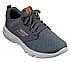 GO RUN FOCUS-LIMIT, CHARCOAL/ORANGE Footwear Lateral View