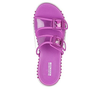 GO WALK SMART - MIAMI, PURPLE Footwear Top View