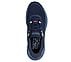 MAX CUSHIONING GLIDE-STEP - A, NAVY/MULTI Footwear Top View