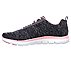 FLEX APPEAL 2, BLACK/CORAL Footwear Left View