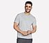 SKECHJERSEY MAX SS TEE, LIGHT GREY