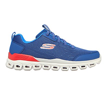 GLIDE-STEP, NAVY/BLUE Footwear Right View