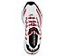 D'LITES 3-MERRITON, WWHITE/BLACK/RED Footwear Top View