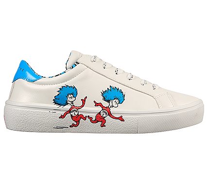 GOLDIE 2.0 - TWO THINGS, WHITE/BLUE/RED Footwear Right View