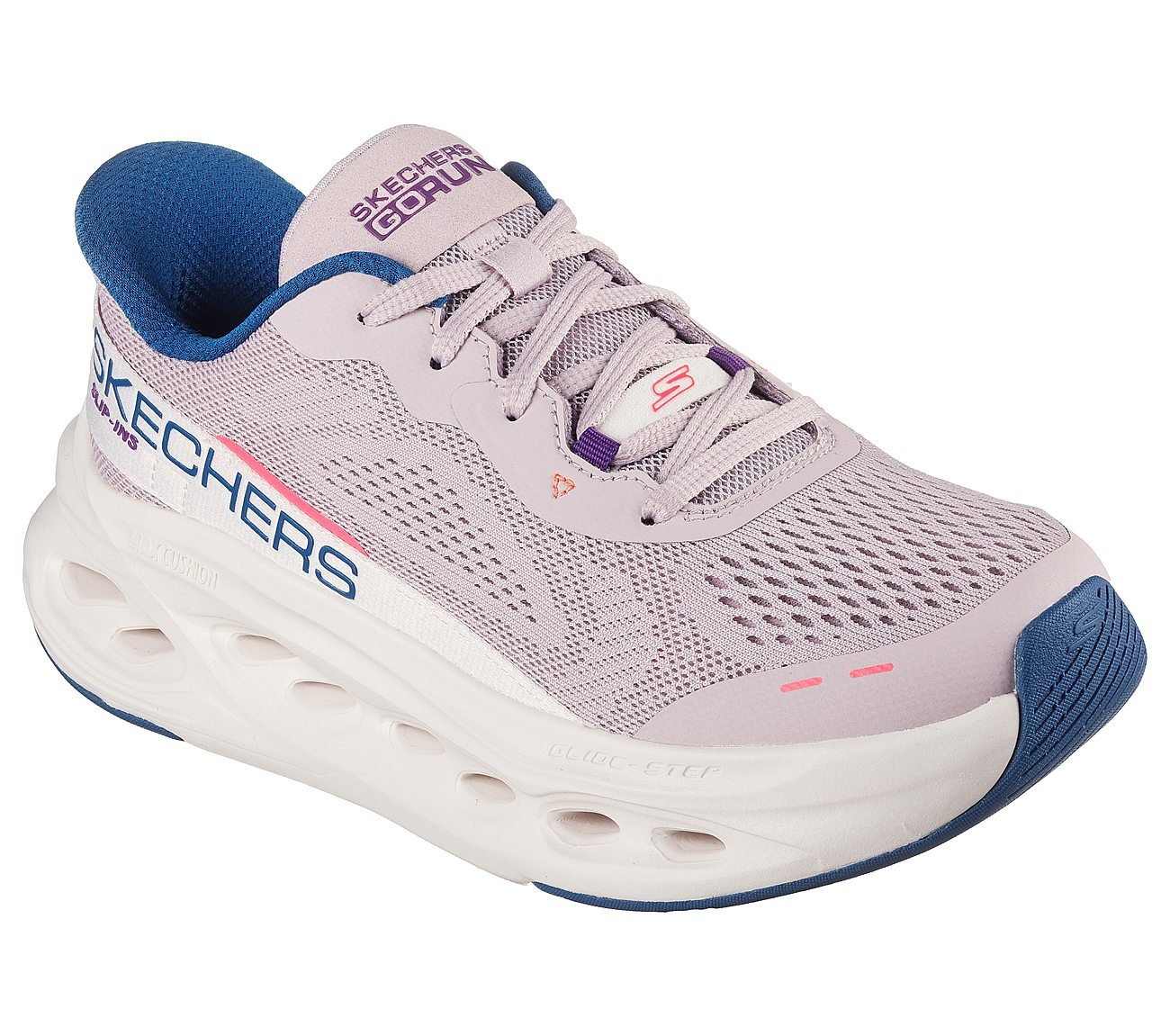 MAX CUSHIONING GLIDE-STEP, LAVENDER Footwear Right View
