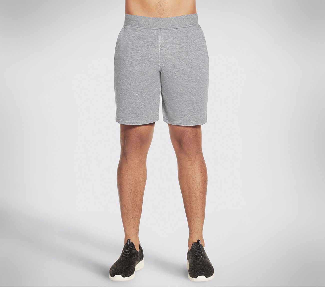 EXPLORER 9IN SHORT, LIGHT GREY Apparel Lateral View