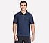 GODRI ALL DAY POLO, NAVY Apparel Lateral View