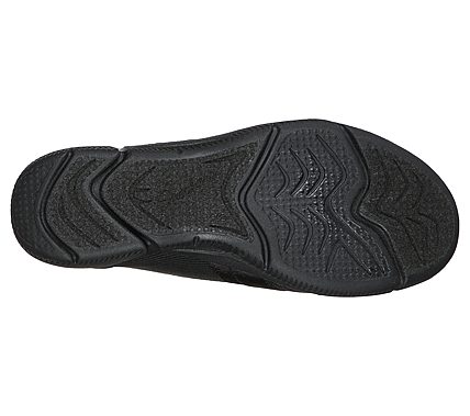 BE-LUX - DAYLIGHTS, BLACK Footwear Bottom View