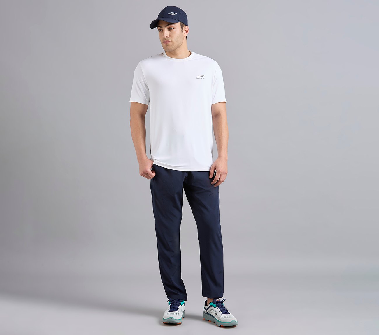 OVERBRANDING PICKLEBALL TEE, WHITE Apparels Right View