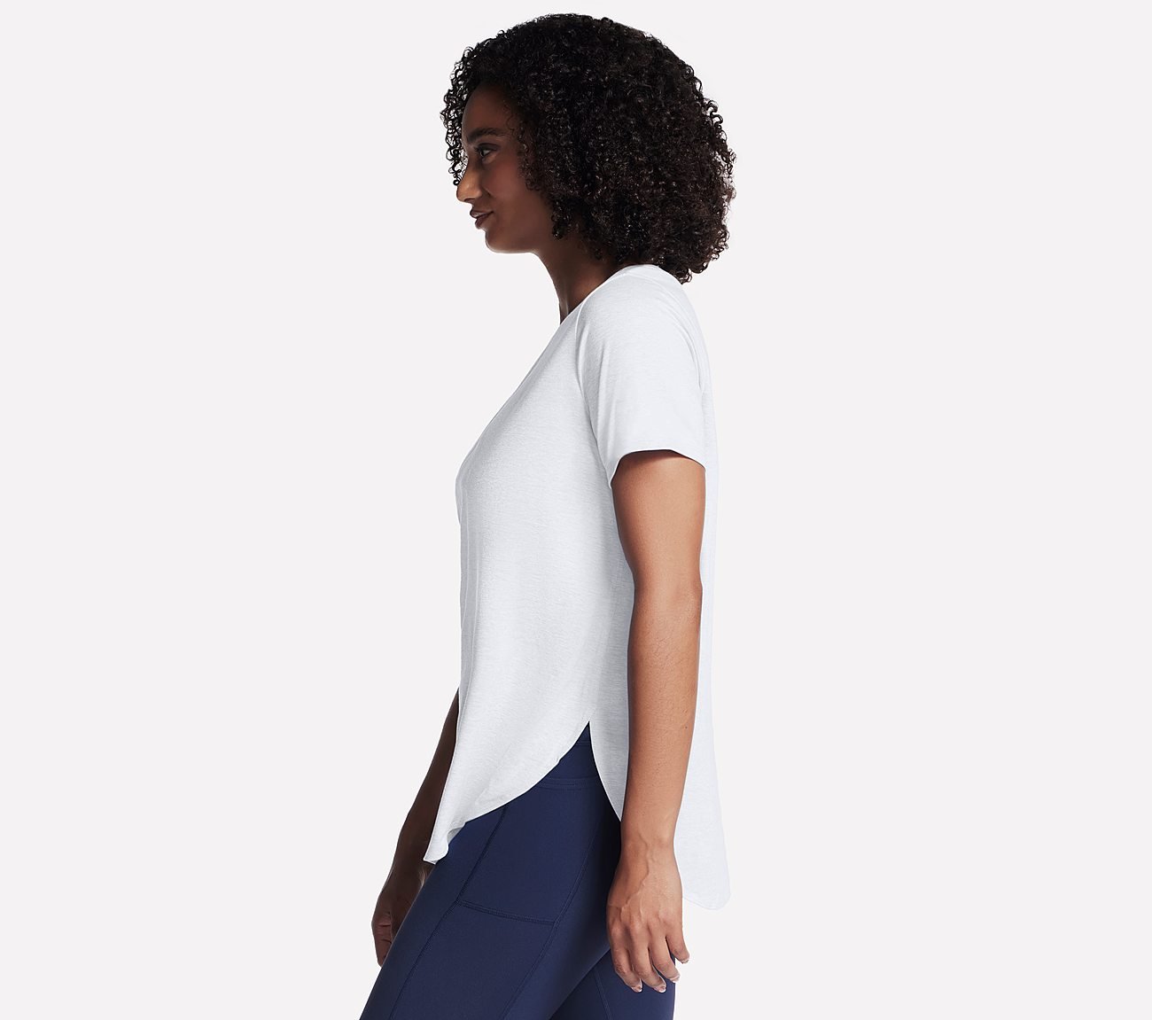 GODRI SWIFT TUNIC T-SHIRT, WWWHITE Apparel Bottom View