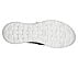 GO WALK JOY - SOFT TAKE, BLACK/WHITE Footwear Bottom View
