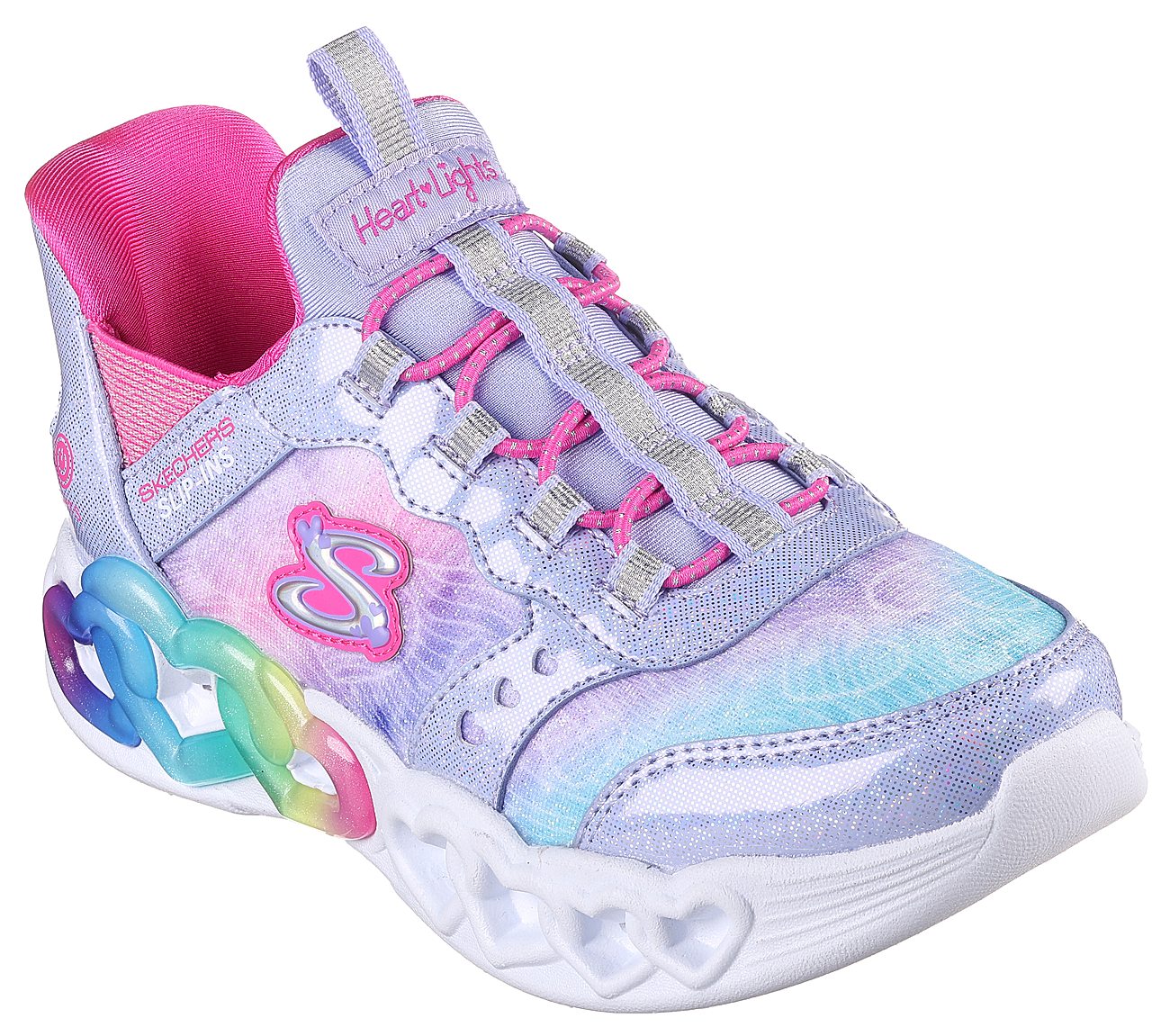 INFINITE HEART LIGHTS - ETERN, LAVENDER/MULTI Footwear Right View