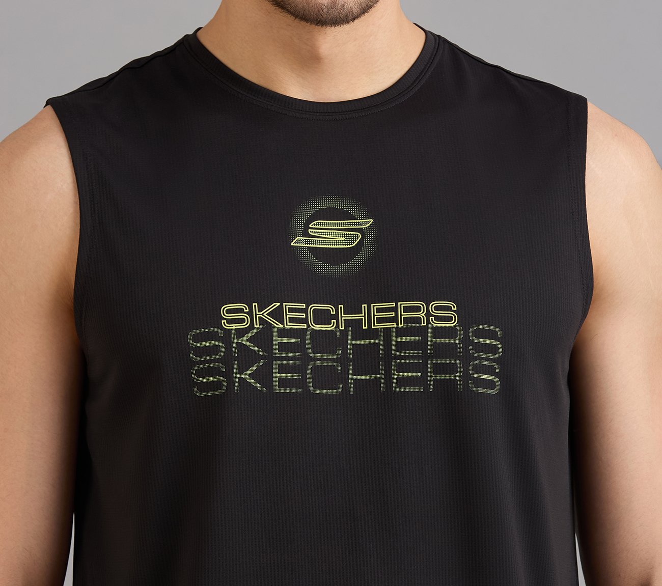 SMOKE EFFECT PICKLEBALL TANK, BLACK