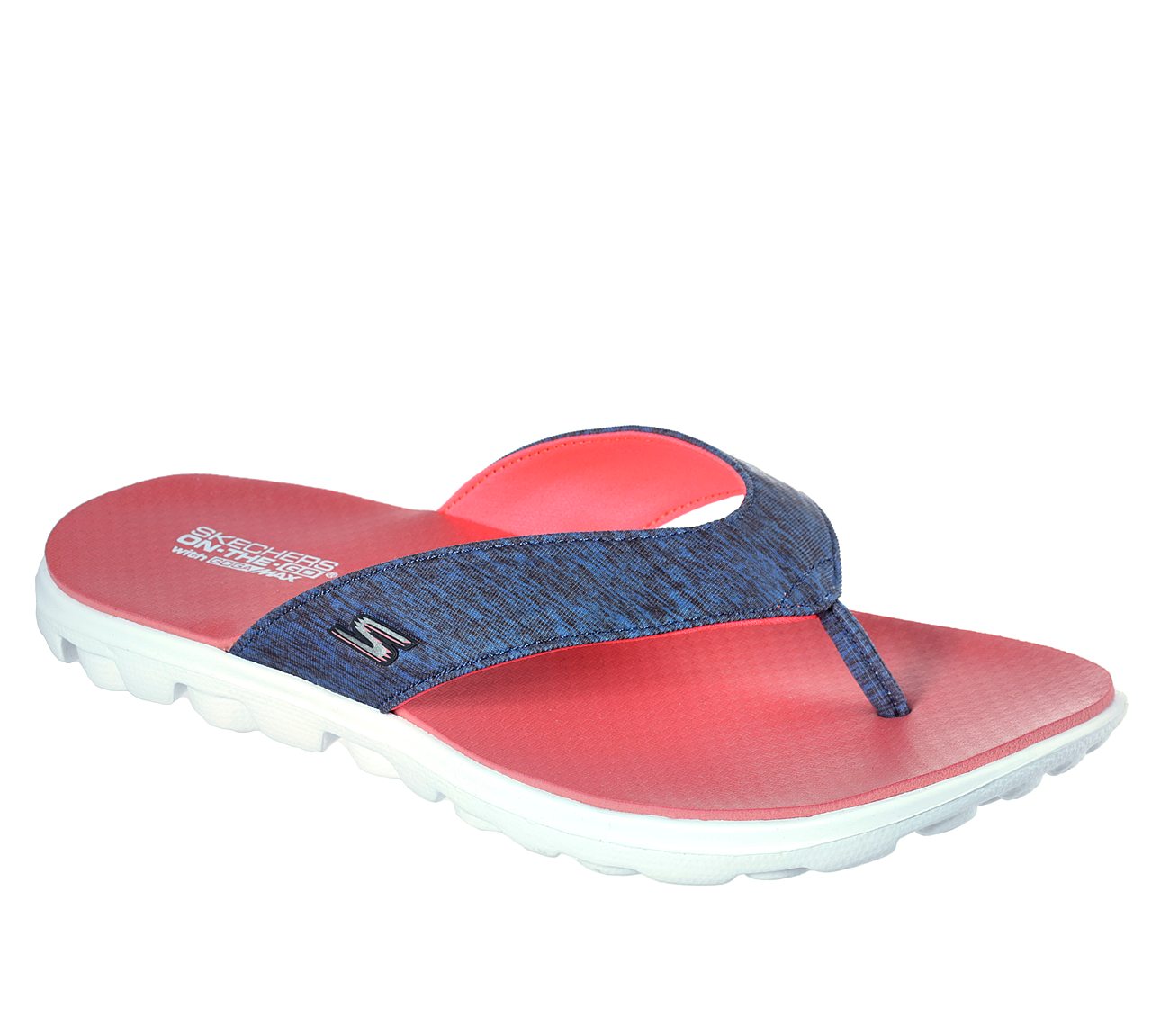 ON-THE-GO-MAUI, NAVY/PINK Footwear Lateral View