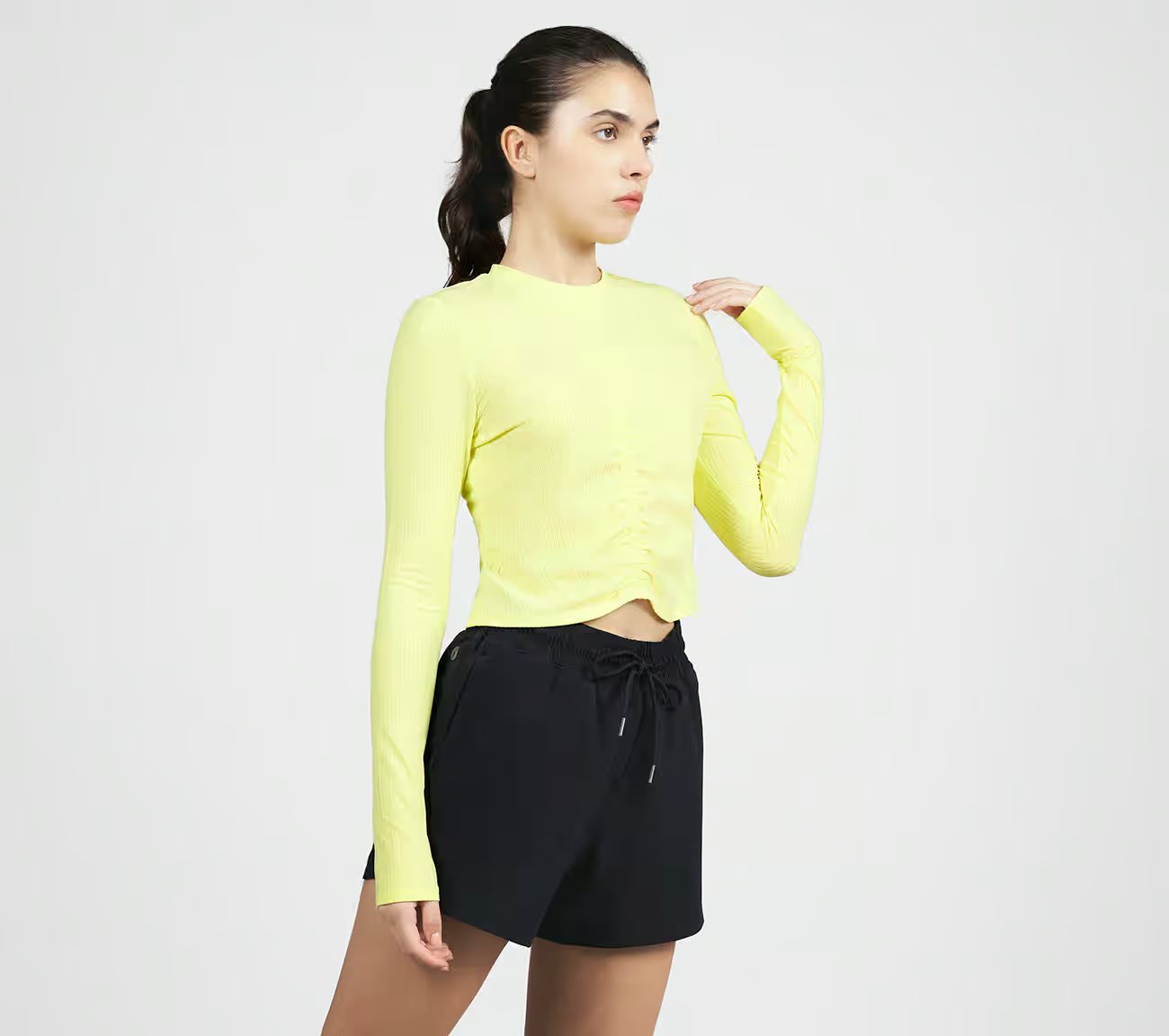 2 MUCH FUN LS, LIME Apparels Bottom View
