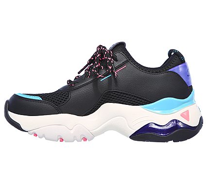 D'LITES 3.0 AIR-SKY CEILING, BLACK/MULTI Footwear Left View