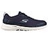 GO WALK 6 - BOLD KNIGHT, NAVY/BLUE Footwear Lateral View