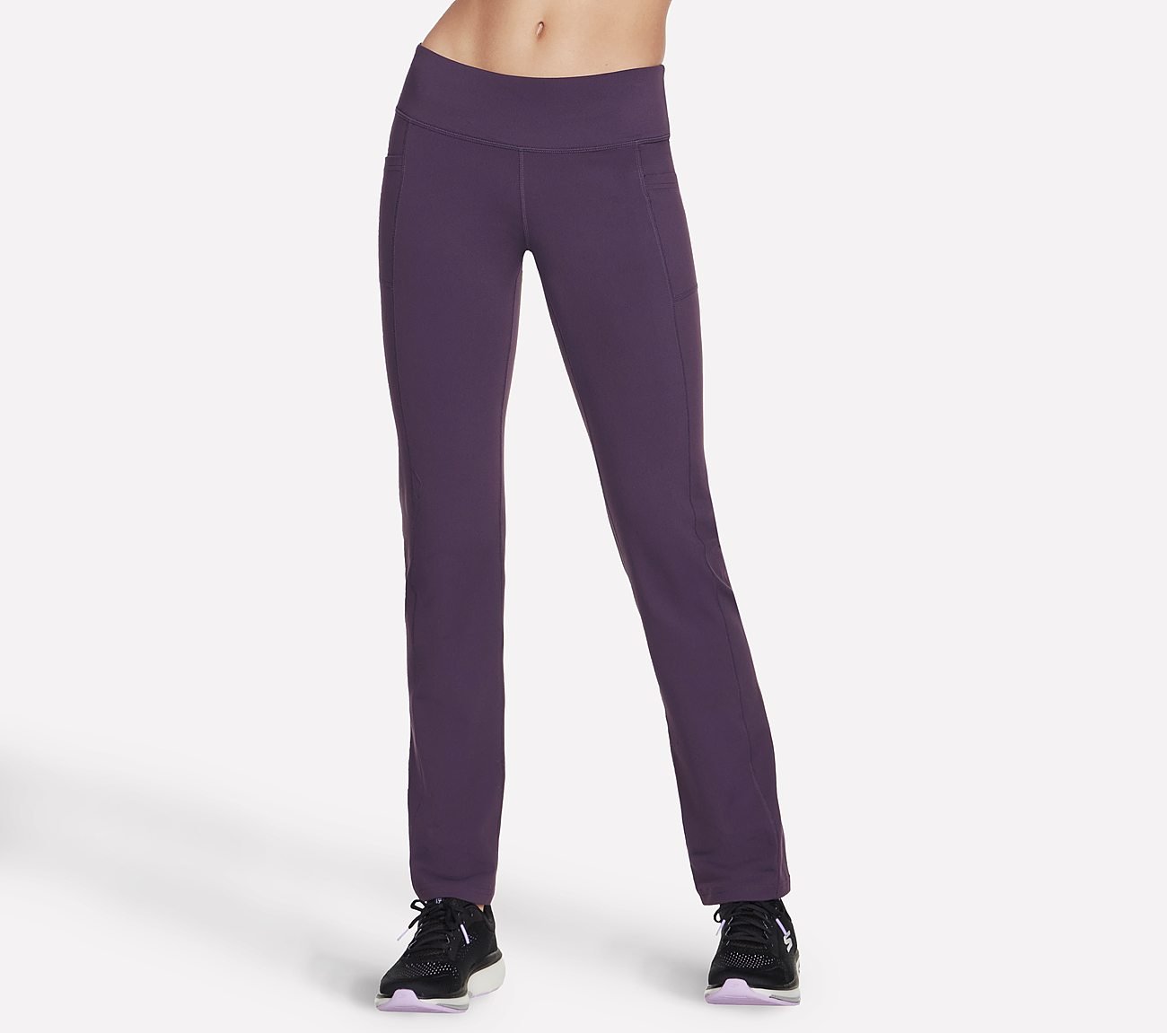 GOWALK PANT II, DARK PURPLE Apparels Lateral View