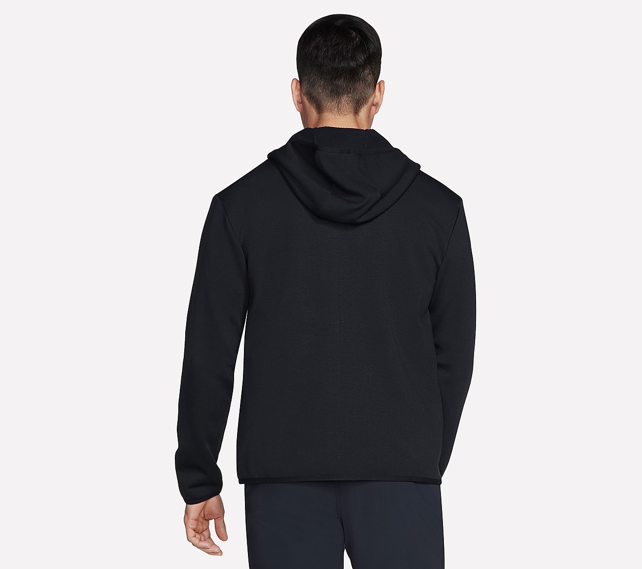 SKECH-SWEATS LA HOODIE, BBBBLACK Apparel Top View