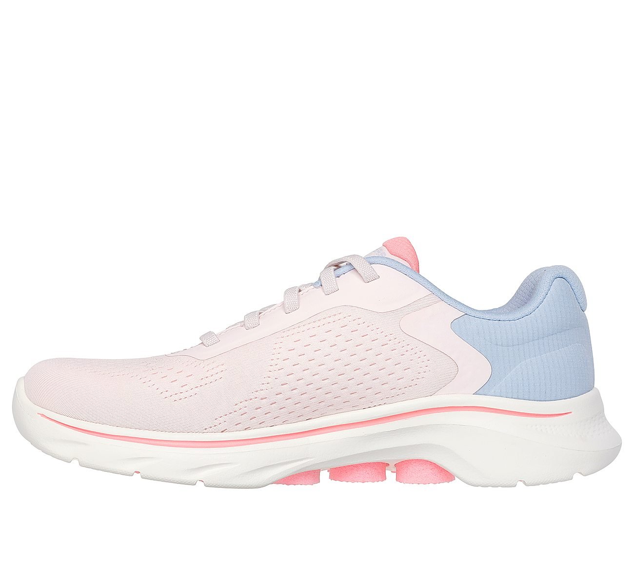 GO WALK 7 - COSMIC WAVES, LLLIGHT PINK Footwear Left View