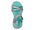 ON-THE-GO 400-LIL RADIANCE, GREY/TURQUOISE Footwear Top View