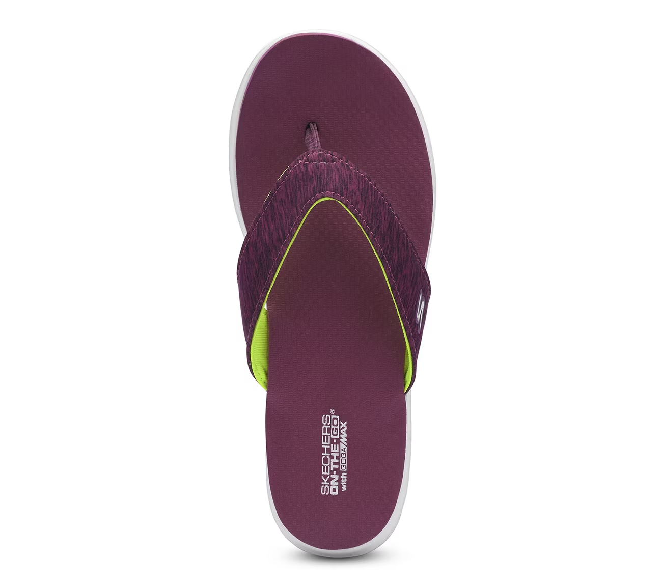 ON-THE-GO - MAUI, PINK/YELLOW Footwear Top View
