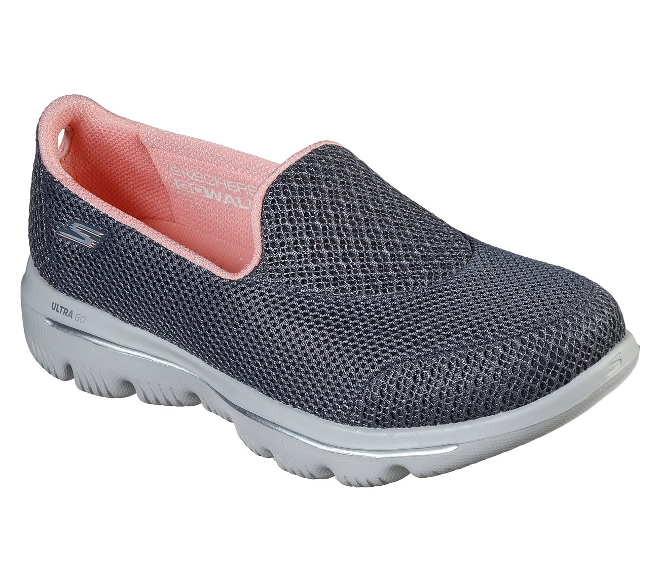 GO WALK EVOLUTION ULTRA-INTER, CCHARCOAL Footwear Lateral View