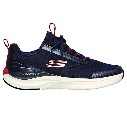 ULTRA GROOVE - ZARDOV, NAVY/RED Footwear Right View