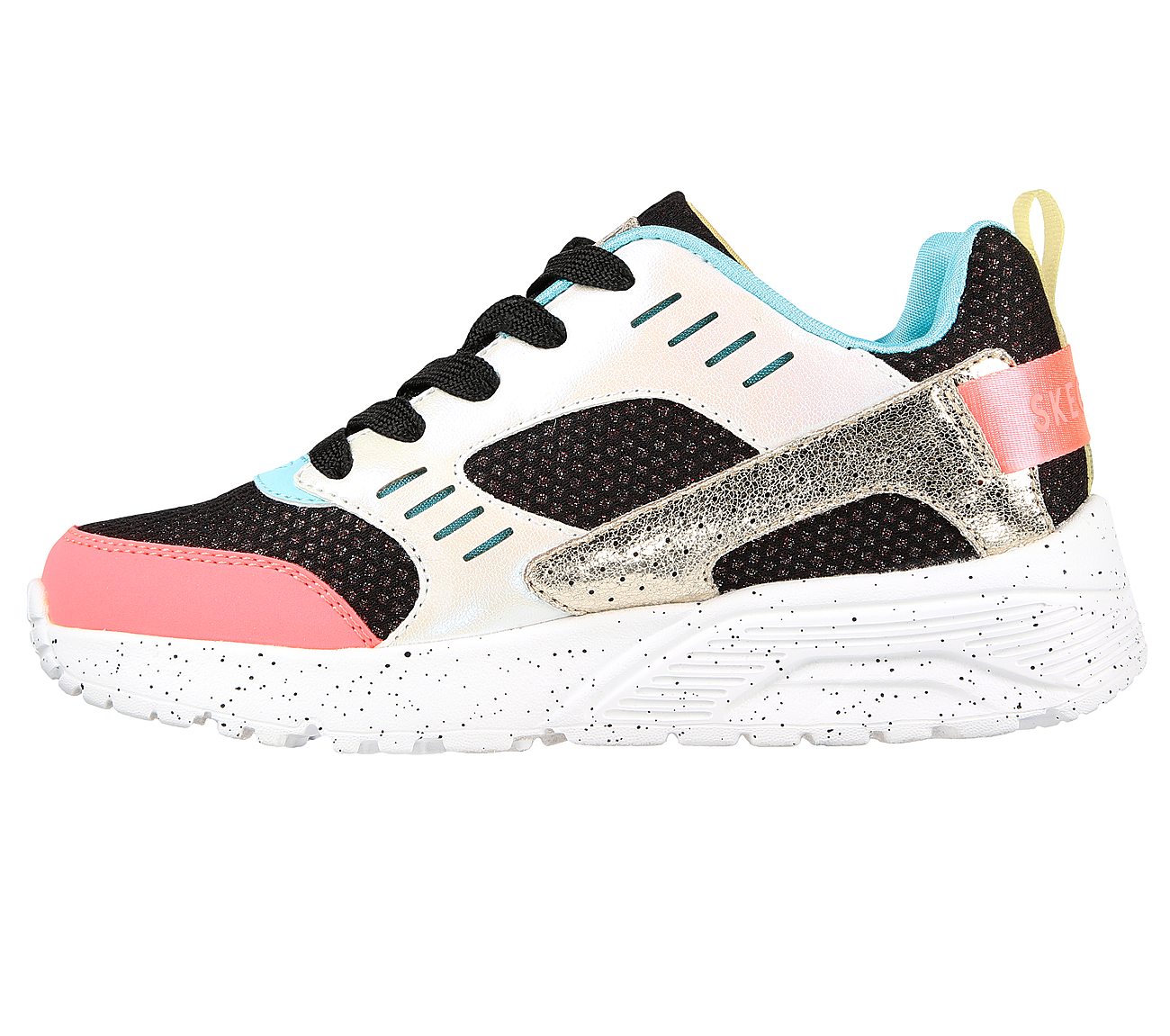 UNO LITE - GEN COOL, BLACK/MULTI Footwear Left View
