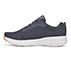 GO RUN PURE, CHARCOAL/ORANGE Footwear Left View