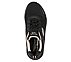 D'LUX WALKER-INFINITE MOTION, BLACK/PINK Footwear Top View