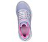 GO RUN ELEVATE - UP STEP, LAVENDER/HOT PINK Footwear Top View