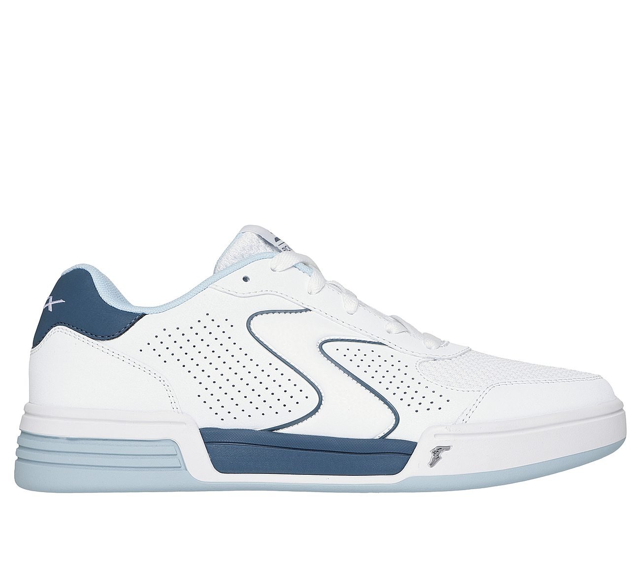 SKECHERS VIPER COURT CLASSIC, WHITE/BLUE