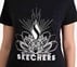STUD EMBELLISHED ROUND NECK TSHIRT, BBBBLACK Apparel Right View