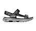 GO WALK 5 - BAYSIDE, BLACK/GREY Footwear Right View