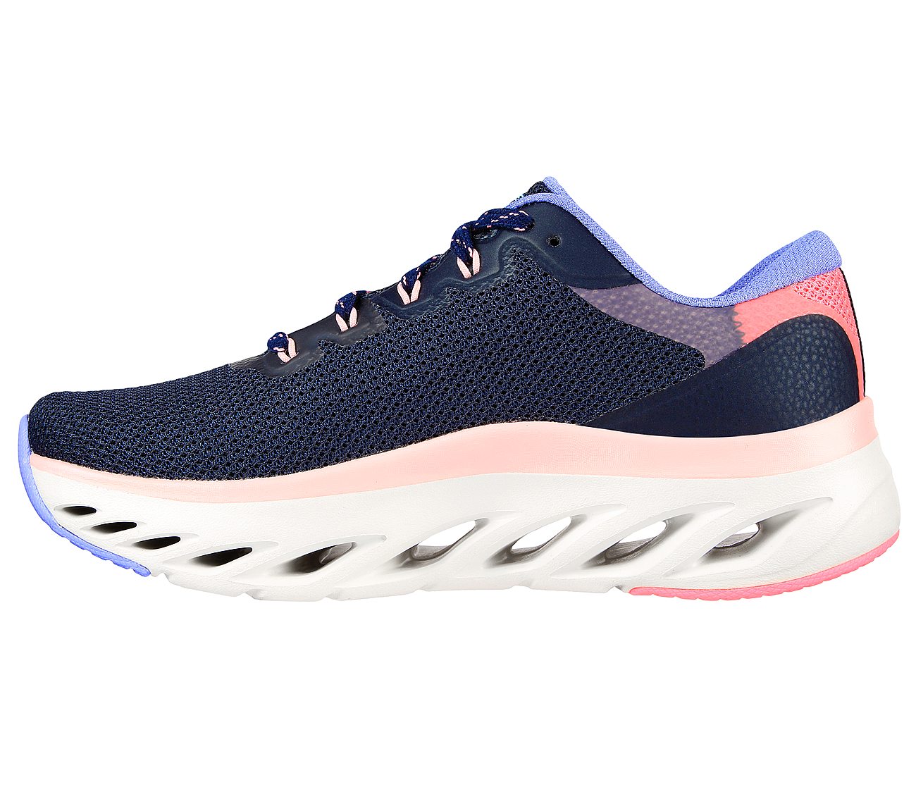 ARCH FIT GLIDE-STEP-HIGHLIGHT, NAVY/MULTI Footwear Left View