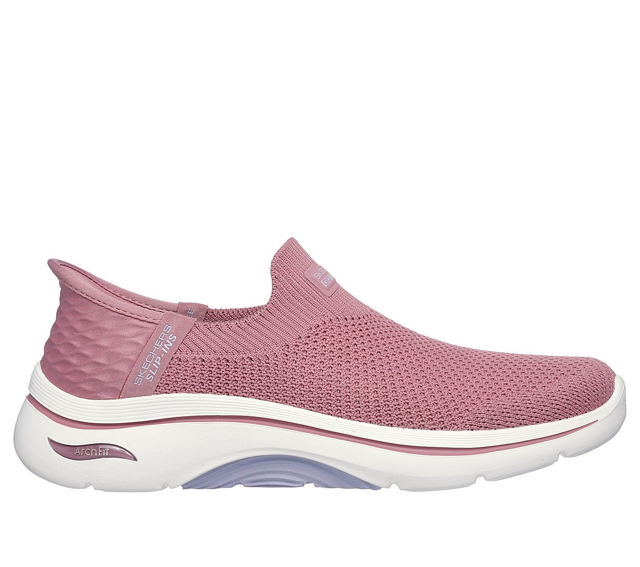 GO WALK ARCH FIT 2.0 - VAL, DARK ROSE Footwear Lateral View