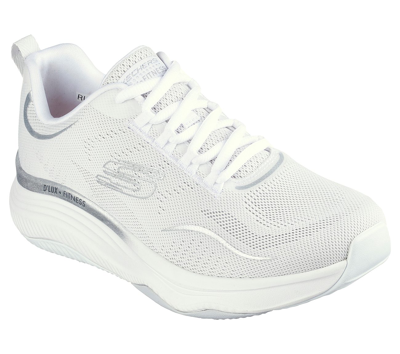 D'LUX FITNESS-PURE GLAM, WHITE/SILVER Footwear Right View