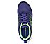 MICROSPEC - QUICK SPRINT, NAVY/LIME Footwear Top View