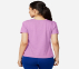 ULTRA VIOLET DIAMOND LOGO T-SHIRT, PURPLE/PERIWINKLE Apparels Bottom View