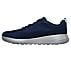 GO WALK MAX- EFFORT, NAVY/GREY Footwear Left View