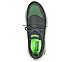 MAX CUSHIONING HYPER CRAZE, CHARCOAL/LIME Footwear Top View